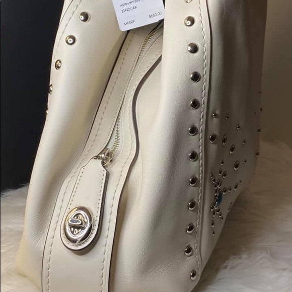 57110 - Coach Edie Shoulder Bag 42 with Western Rivets - Picture 2 of 13